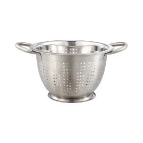 SS 3QT Multi-Use Colander for Straining, Draining & Rinsing Pasta, Fruits or Vegetables