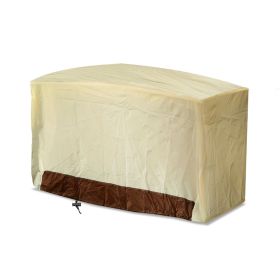 210D Waterproof Outdoor BBQ Grill Cover Windproof Dustproof Patio Gas Grill Oven Protector Oxford Cloth Garden (Option: BBQGrillCover 70In)